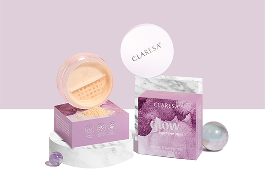Claresa Glow Super Pow(d)er! loses Gesichtspuder