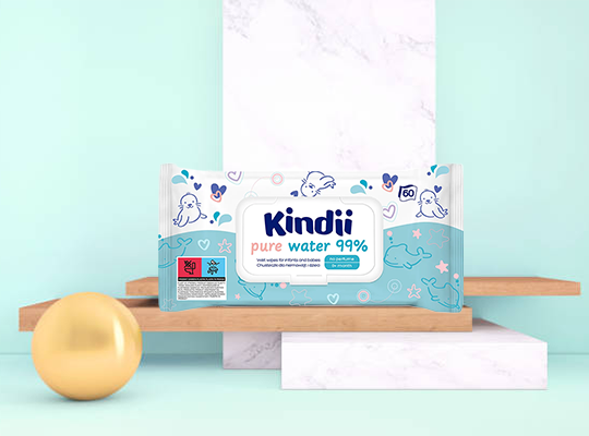 Cleanic Kindii Pure Water 99%