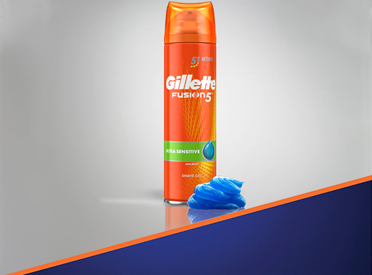 Gillette Fusion 5 Ultra Sensitive + Aloe