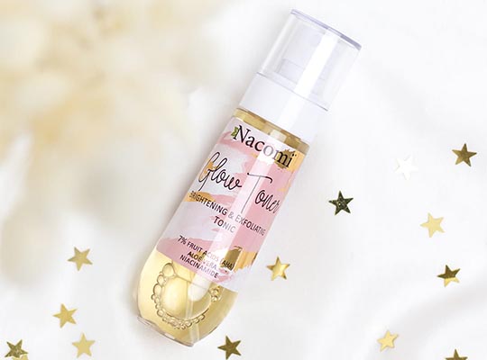 Nacomi exfoliating-brightening face toner