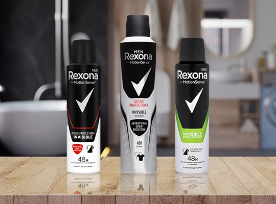 Rexona Men Active Protection + Original invisible antyperspirant