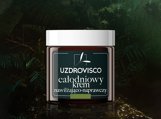 UZDROVISCO CBD całodniowy krem nawilżająco-naprawczy