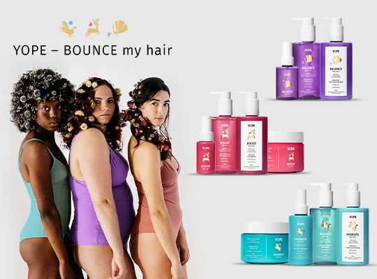 YOPE BOUNCE my hair HYDRATE feuchtigkeitsspendender Conditioner