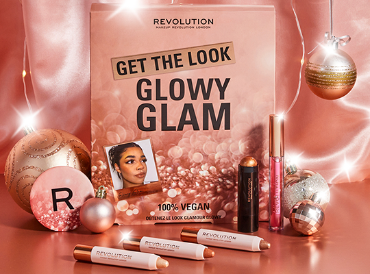 Makeup Revolution Get The Look Glowy Glam
