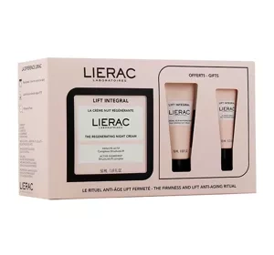 Lift Integral zestaw kosmetyków dla kobiet krem na noc 50 ml + krem na dzień 15 ml + serum 10 ml