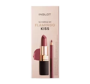 Inglot zestaw do makijażu ust Flamingo Kiss