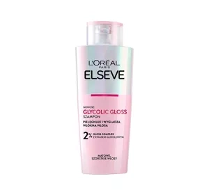 L'Oréal Paris Elseve Glycolic Gloss wygładzający szampon do włosów matowych i szorstkich 200 ml