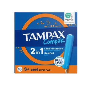 Tampax Compak Super Plus tampony 16 sztuk