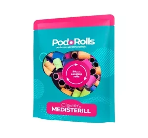 Clavier Medisterill Podorolls nakładki ścierne do frezarki mix gradacji i kolorów 50 sztuk