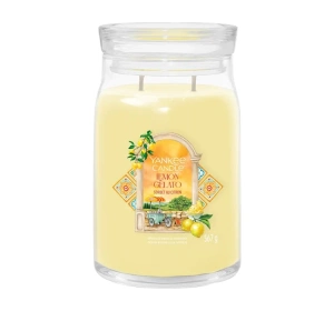 Yankee Candle Signature duża świeca zapachowa Lemon Gelato 567 g