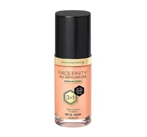Max Factor Facefinity All Day Flawless 3 in1 wegański podkład C80 Bronze 30 ml