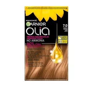 Garnier Olia trwała farba do włosów bez amoniaku 7.0 Ciemny Blond