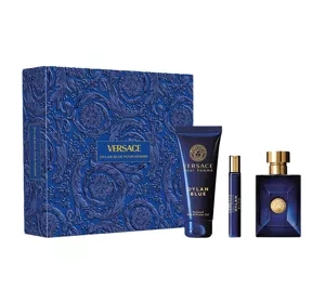 Versace Dylan Blue Pour Homme woda toaletowa spray 100 ml + 10 ml + żel pod prysznic 150 ml