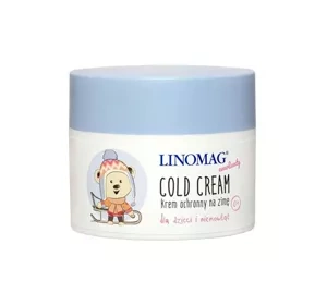 Linomag Emolienty Cold Cream krem ochronny na zimę dla dzieci i niemowląt 50 ml