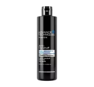 Avon Advance Techniques Anti-Dandruff szampon przeciwłupieżowy z odżywką 2w1 400 ml
