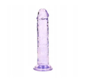 Realrock Crystal Clear dildo z przyssawką 14,5 cm