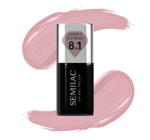 Semilac Smart Extend 8 in1 kolorowa baza hybrydowa 802 Nude Rose 7 ml
