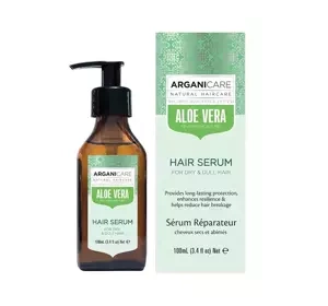 Arganicare Aloe Vera serum do włosów suchych z aloesem 100 ml
