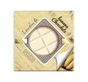 Lovely Banana Chocolate puder do twarzy z ekstraktem z nasion kakao 9 g