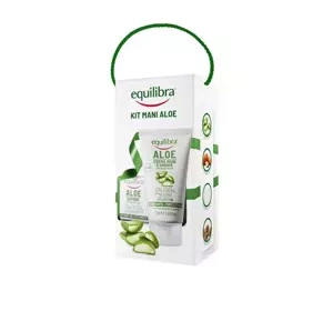 Equilibra Aloe zestaw krem do rąk 75 ml + mydło w kostce 100 g