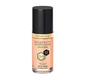Max Factor Facefinity All Day Flawless 3 in1 wegański podkład N45 Warm Almond 30 ml