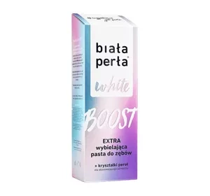 Biała Perła White Boost wybielająca pasta do zębów 75 ml