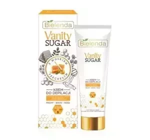 Bielenda Vanity Sugar krem do depilacji z woskiem pszczelim 100 ml
