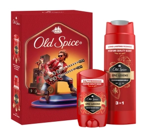 Old Spice Epic Legend zestaw prezentowy żel pod prysznic 3w1 250 ml + dezodorant w sztyfcie 50 ml