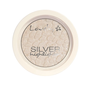 Lovely Silver Highlighter rozświetlacz Srebrny 10 g