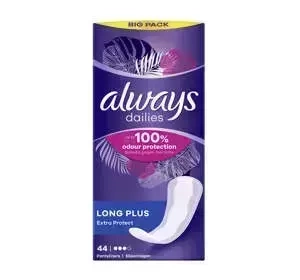 Always Dailies Extra Protect Long Plus wkładki higieniczne 44 sztuk