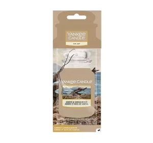 Yankee Candle Car Jar zapach do samochodu Amber & Sandalwood
