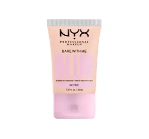 NYX Professional Makeup Bare With Me Blur wygładzający podkład do twarzy 02 Fair 30 ml