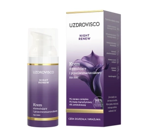 Uzdrovisco Night Renew krem stymulujący i przeciwzmarszczkowy na noc 50 ml