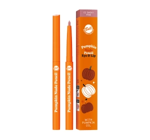 Bell Pumpkin Nude Pencil konturówka do ust i oczu z olejem z dyni 02 Smoky Pink 0,25 g