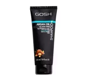 Gosh Argan Oil wegański szampon do każdego rodzaju włosów 230 ml