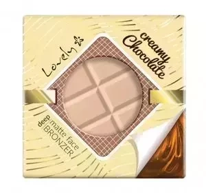 Lovely Creamy Chocolate matowy bronzer do twarzy 9 g