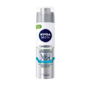 NIVEA MEN Sensitive żel do golenia 3-dniowego zarostu 200 ml