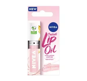 NIVEA Caring Lip Oil pielęgnujący olejek do ust Clear Glow 5,5 ml