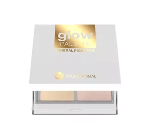 Bell Professional Glow Palette duo rozświetlaczy do twarzy i ciała 10 g