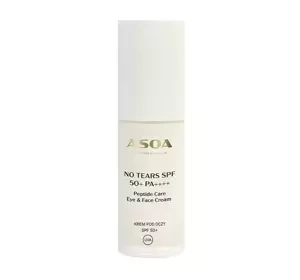 Asoa No Tears peptydowy krem pod oczy SPF50+ PA++++ 30 ml