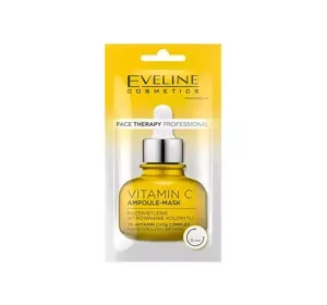 Eveline Cosmetics Face Therapy Professional Vitamin C maseczka rozświetlająca i wyrównująca koloryt 8 ml