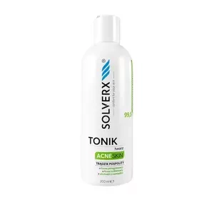 Solverx Acne Skin tonik do twarzy 200 ml