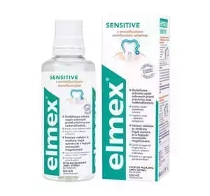Elmex Sensitive płyn do płukania jamy ustnej 400 ml