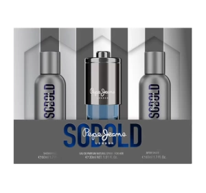 Pepe Jeans Sobold for Him woda perfumowana spray 30 ml + żel pod prysznic 60 ml + balsam po goleniu 60 ml