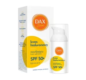 Dax Sun nawilżający krem ochronny kwas hialuronowy SPF50+ 30 ml