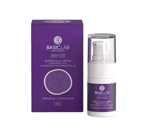 BasicLab Esteticus korygujące serum do twarzy na noc z retinalem 0,07% 15 ml