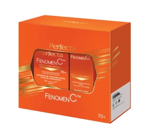 Perfecta Fenomen C 70+ zestaw prezentowy dla skóry dojrzałej krem do twarzy 50 ml + krem pod oczy 15 ml