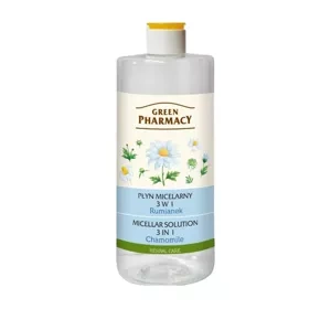 Green Pharmacy płyn micelarny 3w1 Rumianek i Kwas Hialuronowy 500 ml