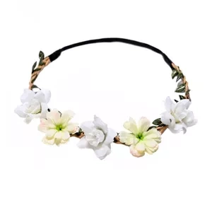 eCarla wianek do włosów ze sztucznych kwiatów W78B