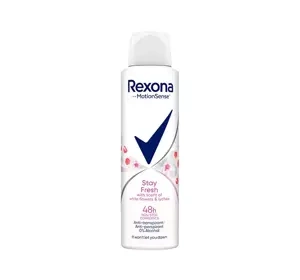 Rexona Stay Fresh White Flowers & Lychee antyperspirant w aerozolu dla kobiet 150 ml